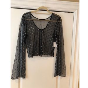 Out From Under- Sheer Star Top